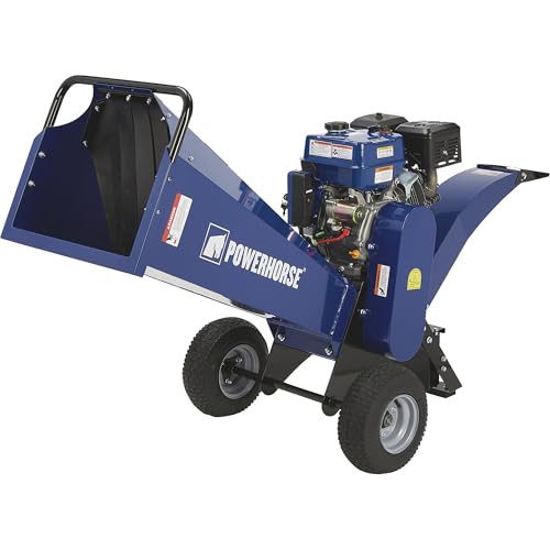 Powerhorse Rotor Wood Chipper - 420Cc Ducar Ohv Engine, 4In. Chipping Capacity