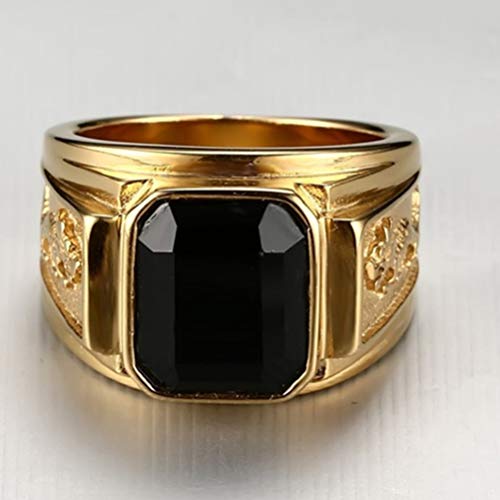 1 Unidade Anéis Masculinos De Anel Masculino Jóias Estilosas Anel De Zircônia Anel Para Homens Moda