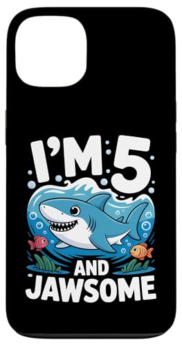 I'm 5 and Jawsome Shark 5΂̒a qp X}zP[X iPhone 13 p