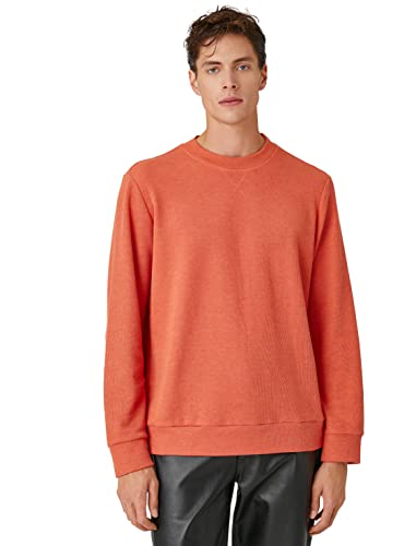 Sweat-shirt basique Koton évite le froid pull homme col rond