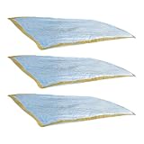 NOLITOY Sacos de Dormir Portátiles de 3 Piezas Aislamiento Térmico para Camping y Emergencias al Aire Libre, Manteniendo el Calor Corporal en Entornos Húmedos