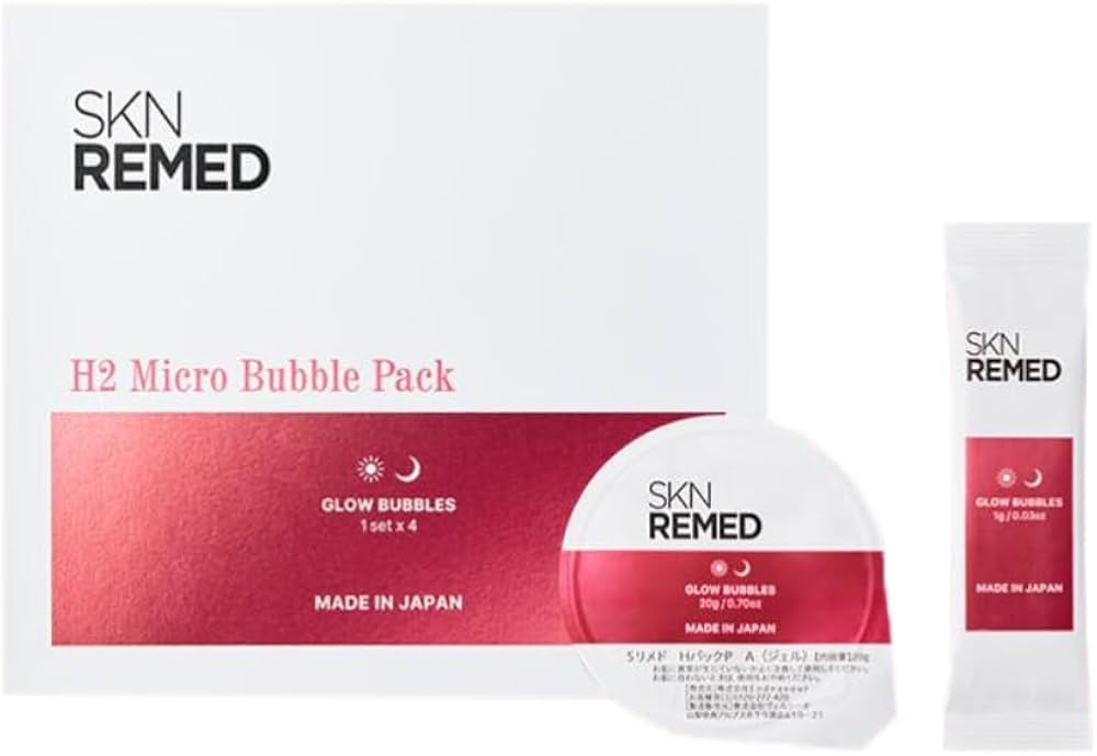 Amazon.co.jp: 【公式】スキンリメドSKNREMED 高濃度 水素パック 炭酸
