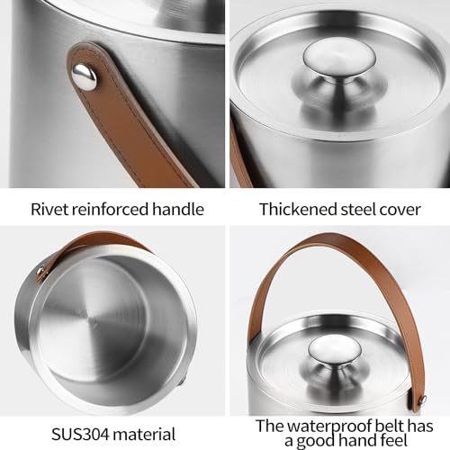 Bakpoco Double-Wall Vacuum Insulated Ice Bucket thumb #3