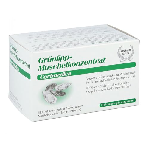 Grünlipp Muschel Konzentrat Kapseln 180 stk