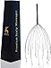 USAGA Head Massager Scalp Scratcher 20 Fingers Scratcher for Head Body Relaxing