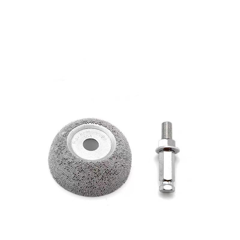 ROCHEE GJ104 Aluminum Oxide Buffing Wheel Tool 2"" Flared Contour Wheels 3/8"" BORE SSG 230 Tire Repair Tool
