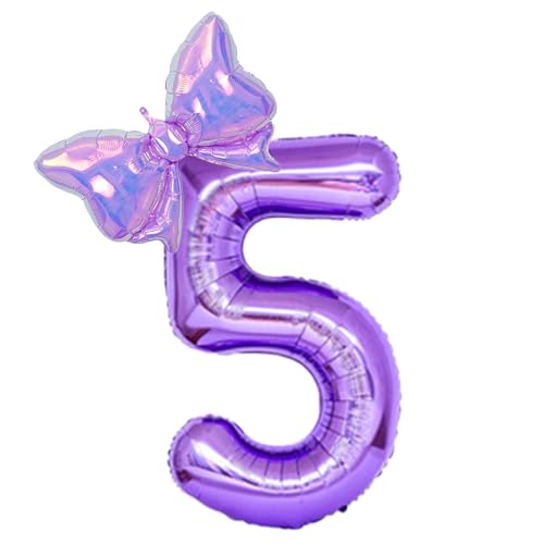 Image of Happy birthday Big Number Balloons Foil Birthday Balloon Number Balloons Happy Birthday Party Decorations Kids and Wedding Party Supplies (5)