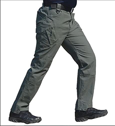 Pantalon décontracté coton extensible hommes grande taille XXL cargo