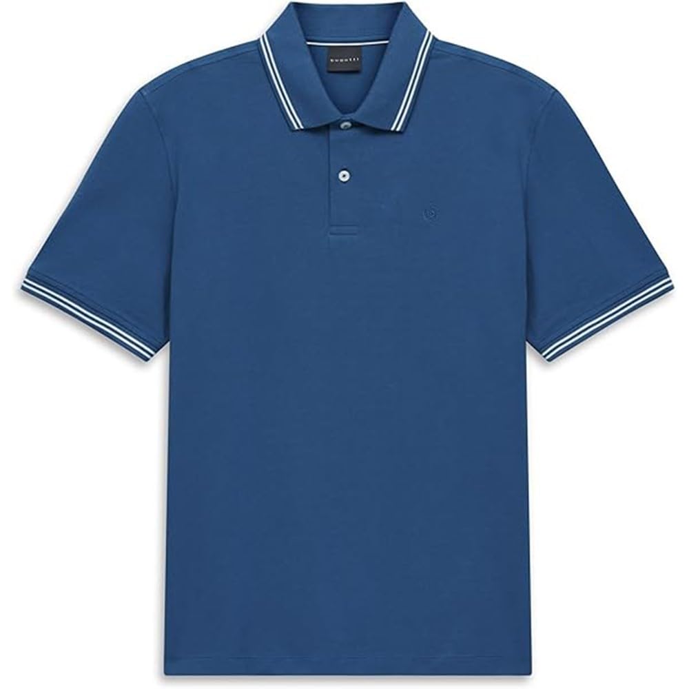 bugatti Polo Uomo in 100% Cotone Piquét 15001e