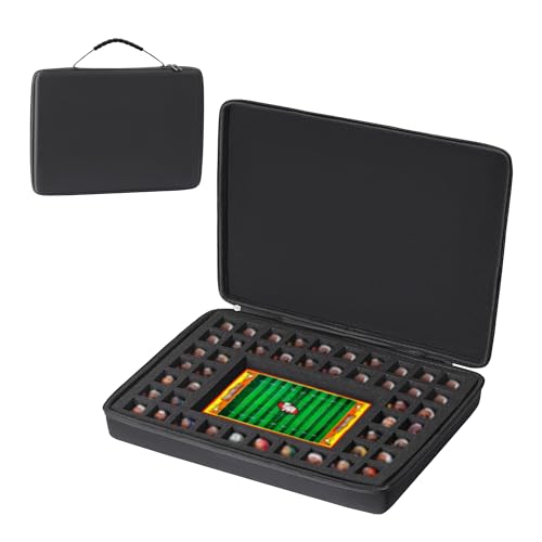 Minahao Toy Storage Case Compatible with Teenymates Party Animal Mini Figures Set.holds 46 Mini Figures & 5