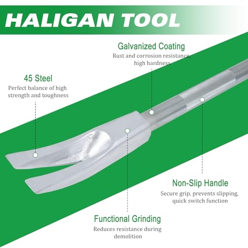 Outils de rupture de secours et barre Halligan moderne pour pompiers