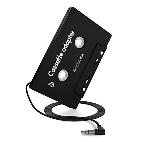 Car 3.5mm Universal Audio Cassette Adapter for iPhone/Android/Smartphones with Stereo Plug