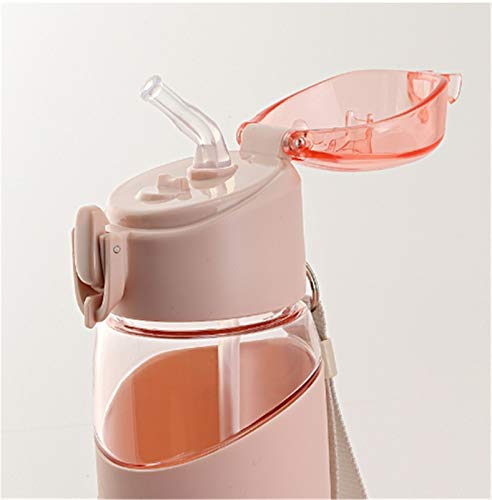 Bouteille d'eau extérieure 520ML légère avec paille intégrée conçue pour durer au quotidien - 3