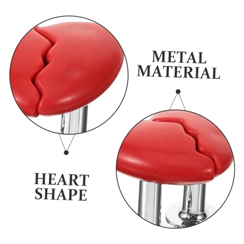 BESTonZON 2 Unidades prensa sanitária assento sanitario assento sanitário topper de botão de banheir