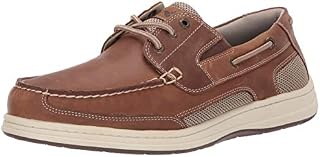 Dockers Men's Beacon Boat Shoe, Dark Tan, 11 W US