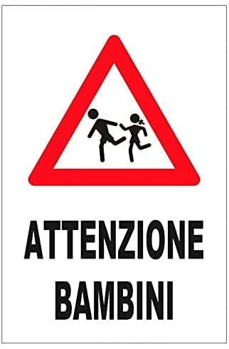 NEW CARTELLO SEGNALETICO - Attenzione Passaggio