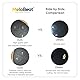 MeloBeat Zungentrommel 14 Zoll 15 Töne - Professionelles Steel Tongue Drum Handpan Set in D Dur inkl. Zungentrommel Liederbuch, Schlagzeug Sticks und Trommel Tragetasche (Schwarz)