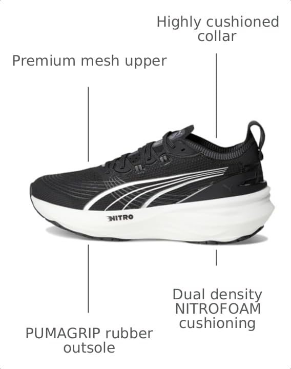 Image of PUMA Mens Foreverrun Nitro Running Sneakers Shoes