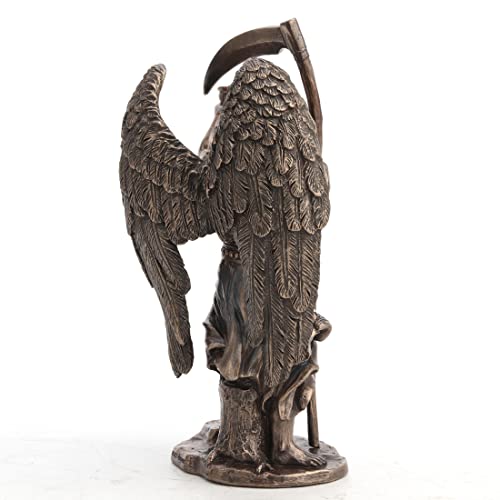 Escultura de Cronos Dios Griego del Tiempo en Resina y Bronce 18.4 cm miniatura 4