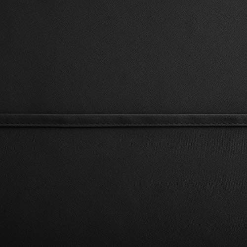 Koufall Short Black Out Curtains For Bedroom 2 Panels Room Darkening Small Window Curtains For Bathroom Kitchen 34 X 36 Inch Length #TOP4