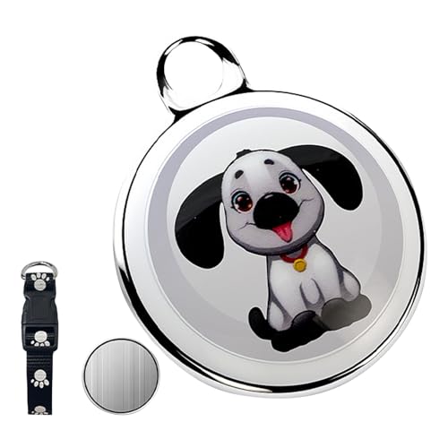 Hundehalsband zur Ortung von Haustieren, IP65, funktioniert mit jedem Halsband (Android und Universal), universell Hnp127 (White, 5x5cm) Hundehalsband zur Ortung von Haustieren, IP65, funktioniert mit jedem Halsband (Android und Universal), universell Hnp127 (White, 5x5cm)