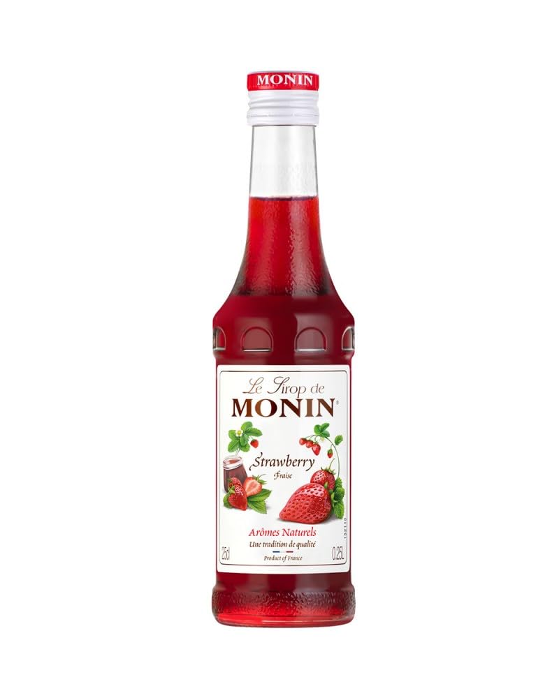 Monin Çilek Kahve & Kokteyl Şurubu, 250 ml