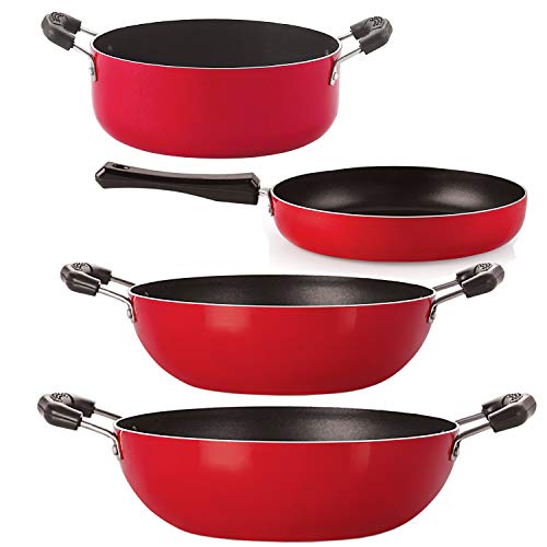 NIRLONNon-Stick Aluminium Chemical Free Odor Proof Kitchenware Utensil Set