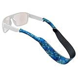 Chums Neoprene Classic Eyewear Retainer - Durable Floating Sunglasses Sport Strap (Palm Tree)