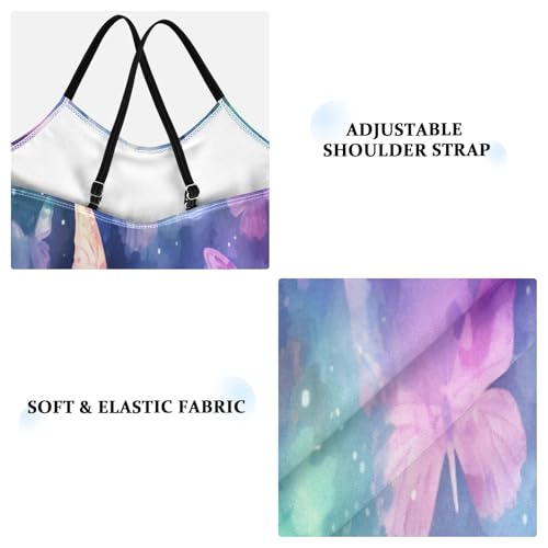 Butterfly Beautiful Girls One-Piece Swimsuit Beach Bathing Suit3