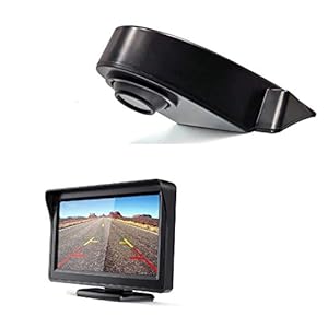 HD Nachtzicht Derde Remlicht Camera Reverse Camera+4.3 inch LCD Monitor display met 1/3 CCD Waterdicht voor MB Sprinter W906 Transporters Viano Vito Transit Ducato VW Crafter Opel Master