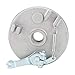Drum Brake Pad, Car Brake Rotor Motorcycle Front Rear Drum Brake Pad Shoe Drum Hub Assembly for CRF50 10inch 12inch Small Wheel Rims