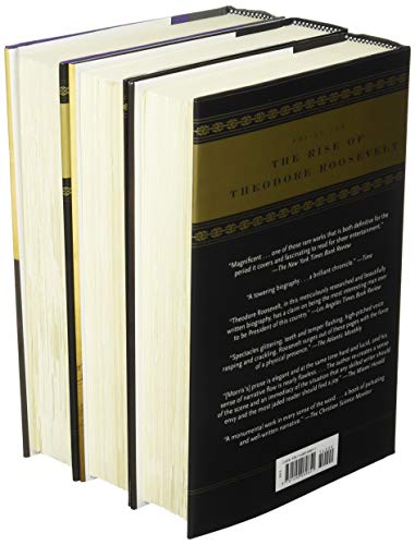 Edmund Morris's Theodore Roosevelt Trilogy Bundle: The Rise of Theodore Roosevelt, Theodore Rex, an