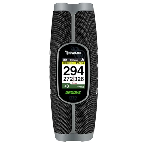 Izzo Golf Swami Groove Golf GPS Speaker, No App or Subscription Required