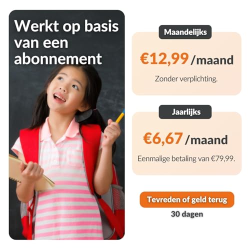 Weenect - GPS voor kinderen | Zonder afstandsbeperking | Batterijduur van 7 dagen | Alarmknop | Noodtelefoon | 2G | Werkt met abonnement - Afbeelding 6