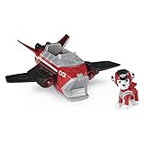 Paw Patrol, Jet to The Rescue Marshall’s Deluxe Transforming Vehicle with Lights and Sounds,...