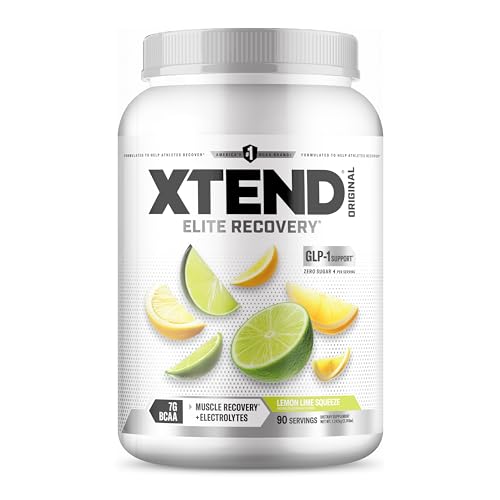 Xtend Original BCAA Powder 7g BCAA and 2.5g L-Glutamine, Sugar Free Post Workout Muscle Recovery Drink with Amino Acids for Men & Women, 90 Servings