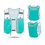 [Luvian]ランニングリュック ハイドレーションバッグ 超軽量125g 通気防水/揺れ防止設計 マラソン トレイルラン 自転車 登山対応 反射テープ 多機能収納 男女兼用 子供用サイズも ウォーターパック内蔵 アウトドア スポーツバッグ