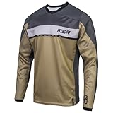 MSR Legend Dirt Bike Motocross MTB Offroad Jersey X-Large Tan
