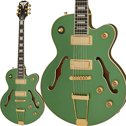 Epiphone Uptown Kat ES Emerald Green Metallic エレキギター セミアコ ミニハムバッカー エピフォン