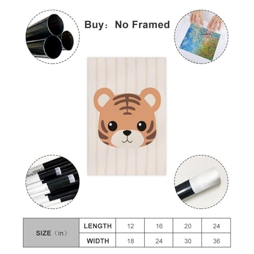 Toile animaux de chasse en impression haute définition pour décoration murale durable