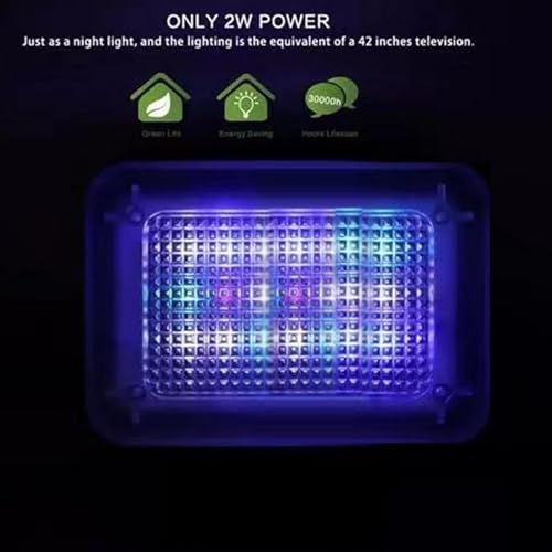 Luces de seguridad nocturnas que simulan televisión encendida para simular presencia 3
