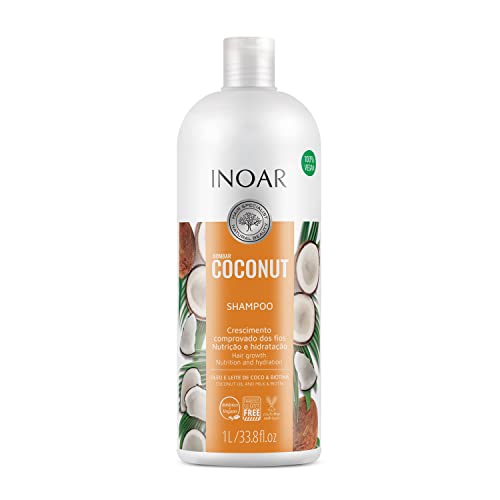 Shampoo Bombar Coconut com Óleo de Coco 1L, Inoar