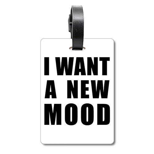 Étiquette valise voyage Cruise I Want A New Mood identification