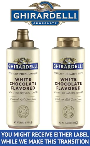 image for Ghirardelli Squeeze Bottles - Caramel, Chocolate & White Chocolate - S