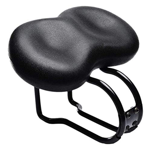 Selle de vélo extra large rembourrée contre les douleurs pour cyclisme urbain