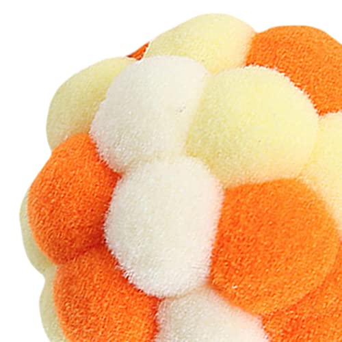 MYCENSE Brinquedos interativos de pelúcia para gatos, brinquedos para mastigar, bolas e chilreantes,