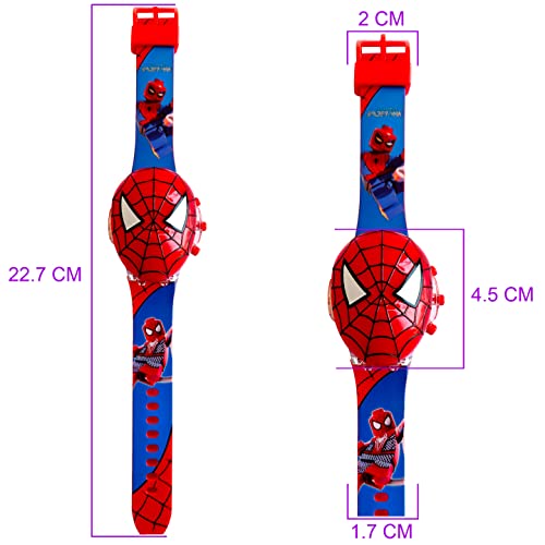 Image of Brishti 3D Kitty Cat Character Multicolored Glowing Light and Musical Digital Girl's Wrist Watch | Unique Cute Cartoon Character on Strap | Soft Silicone Strap | Suitable for Age 3-12 Year Kids
