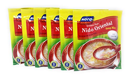 Nora Kitchen - Chinese Style Nido Oriental Soup Mix, 2.18oz (62g) 6 Pack