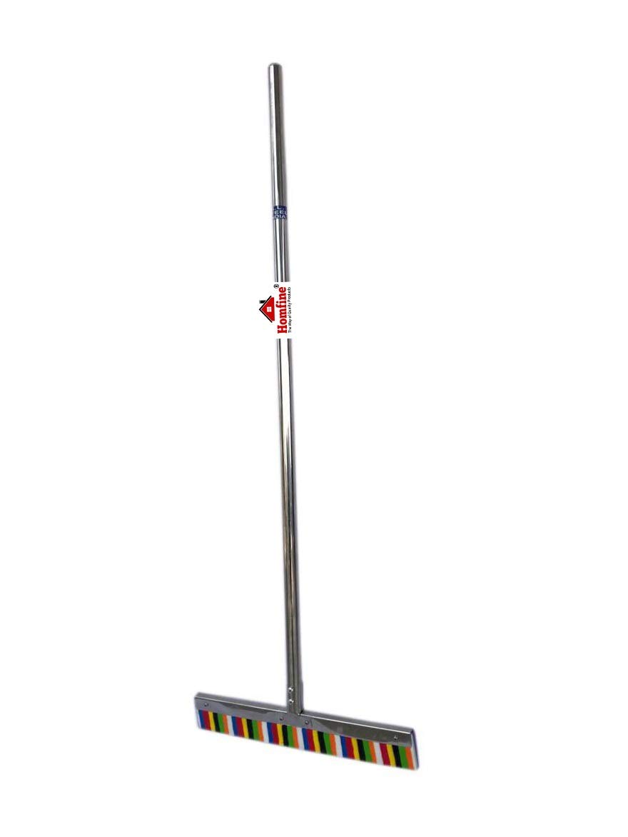 Homfine® Sturdy Floor Wiper Long Handle Made with Pure Stainless Steel for Cleaning (1 Pc, Rod: 42inch, Flap: 15inch) (B08DQ3KCLT) Amazon Price History, Amazon Price Tracker