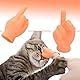 GIUSOBG Tiny Hands Mittelfinger Puppets 20 Stück Mittelfinger Puppets Fingerpuppen Mini Hände Mittelfinger Tiny Hands Mini Finger für Zaubertricks Haustiere Weihnachten Spiele Party